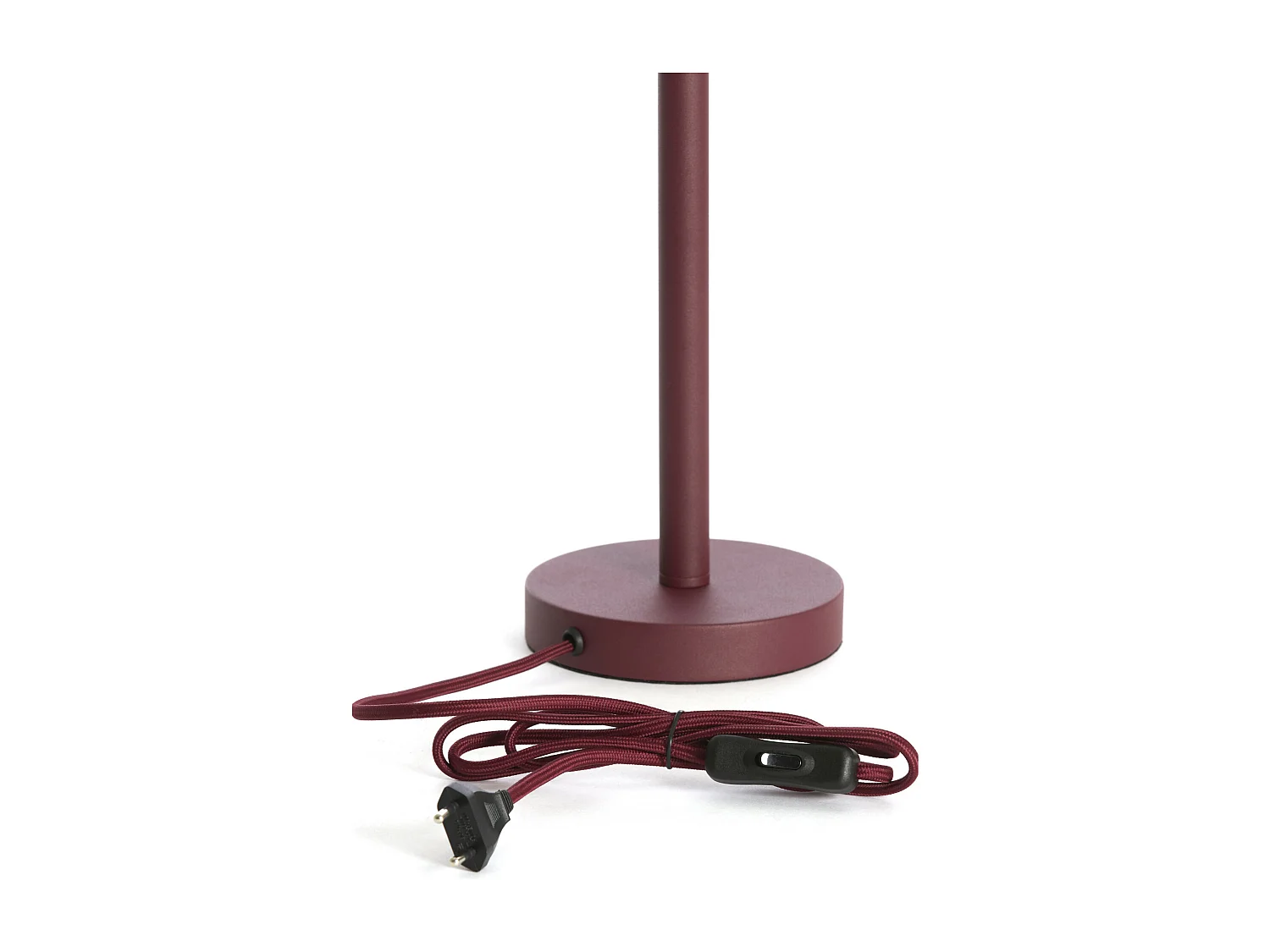 Pied de lampe WASHINGTON - Ø14x39,5cm - Rouge