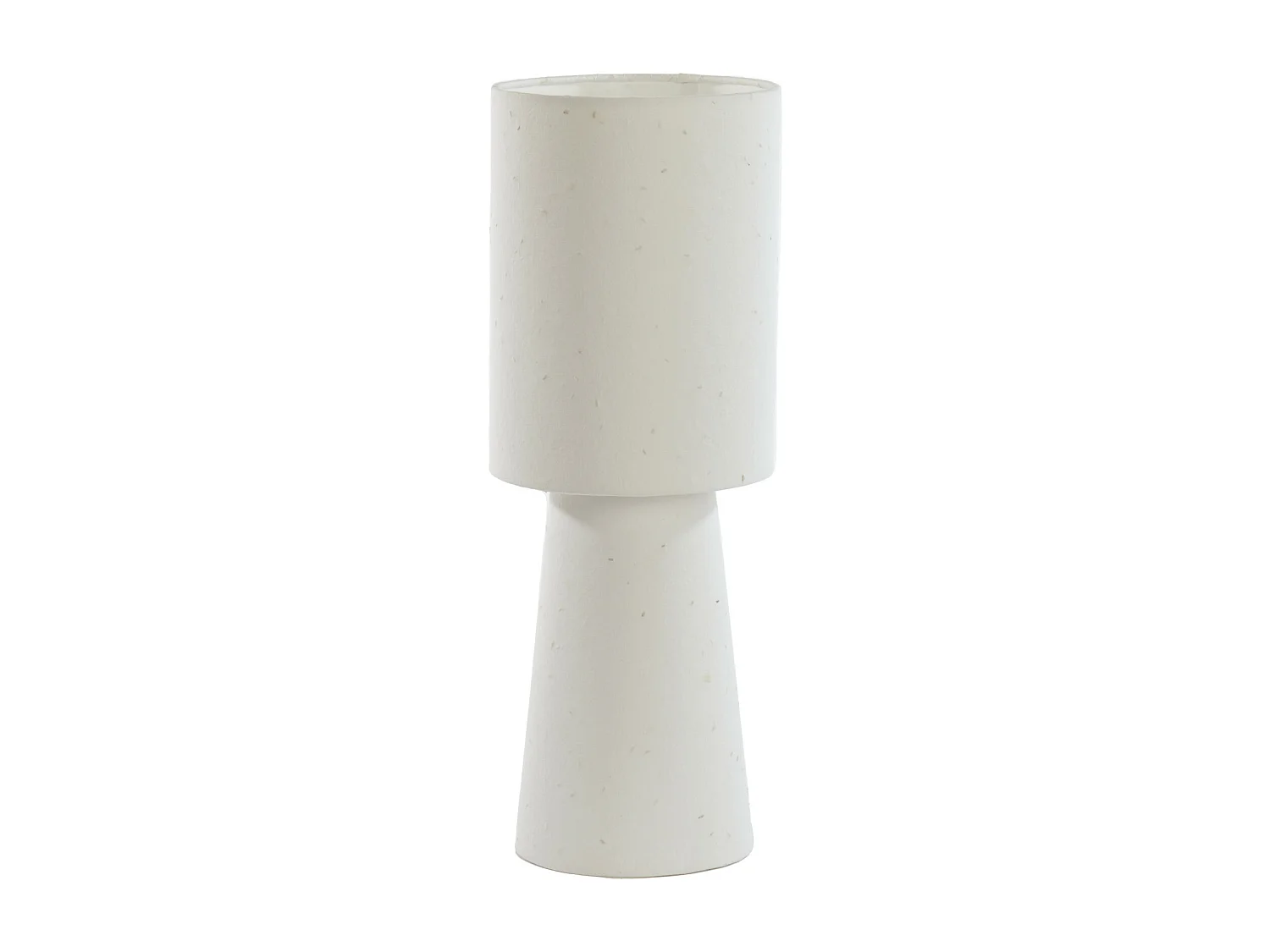 Lampe de table RAENI - Ø20x57,5cm - Blanc