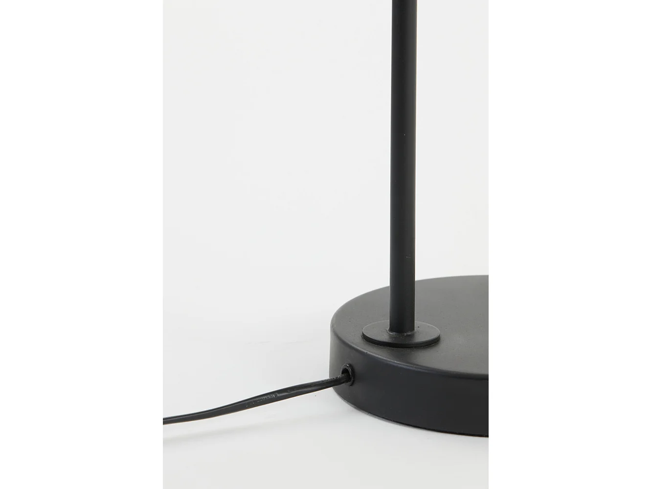 Lampe de table ALVARO - 27x20x61cm - Noir