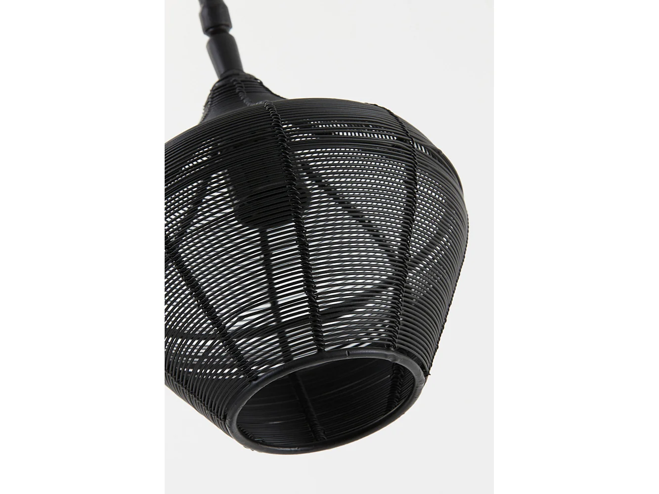 Lampe de table ALVARO - 27x20x61cm - Noir