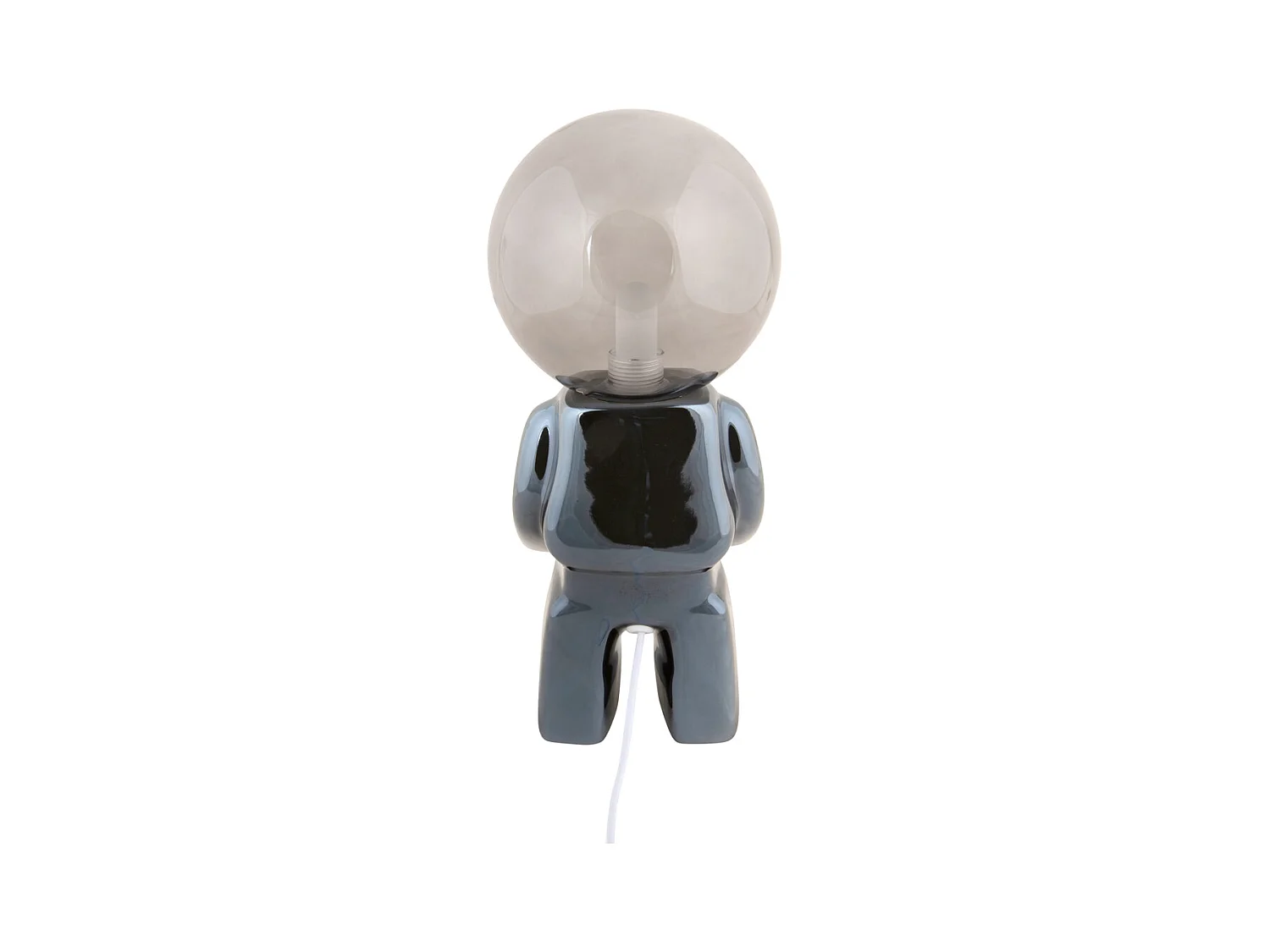 Lampe de table Ross LED - Plaqué noir