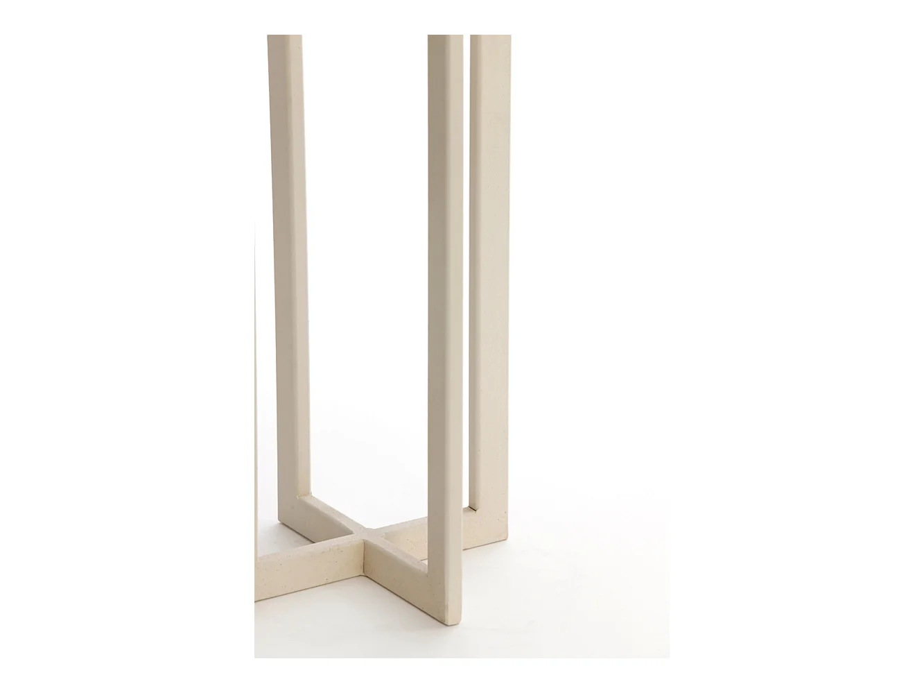 Pied de lampe MACE - Ø21x46cm - Blanc