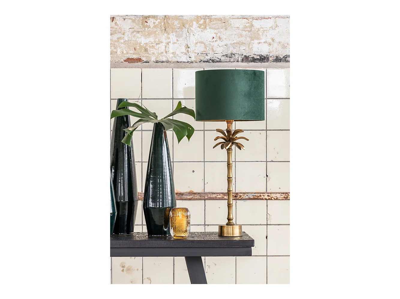 Pied de lampe ARMATA - Ø15x57cm - Bronze