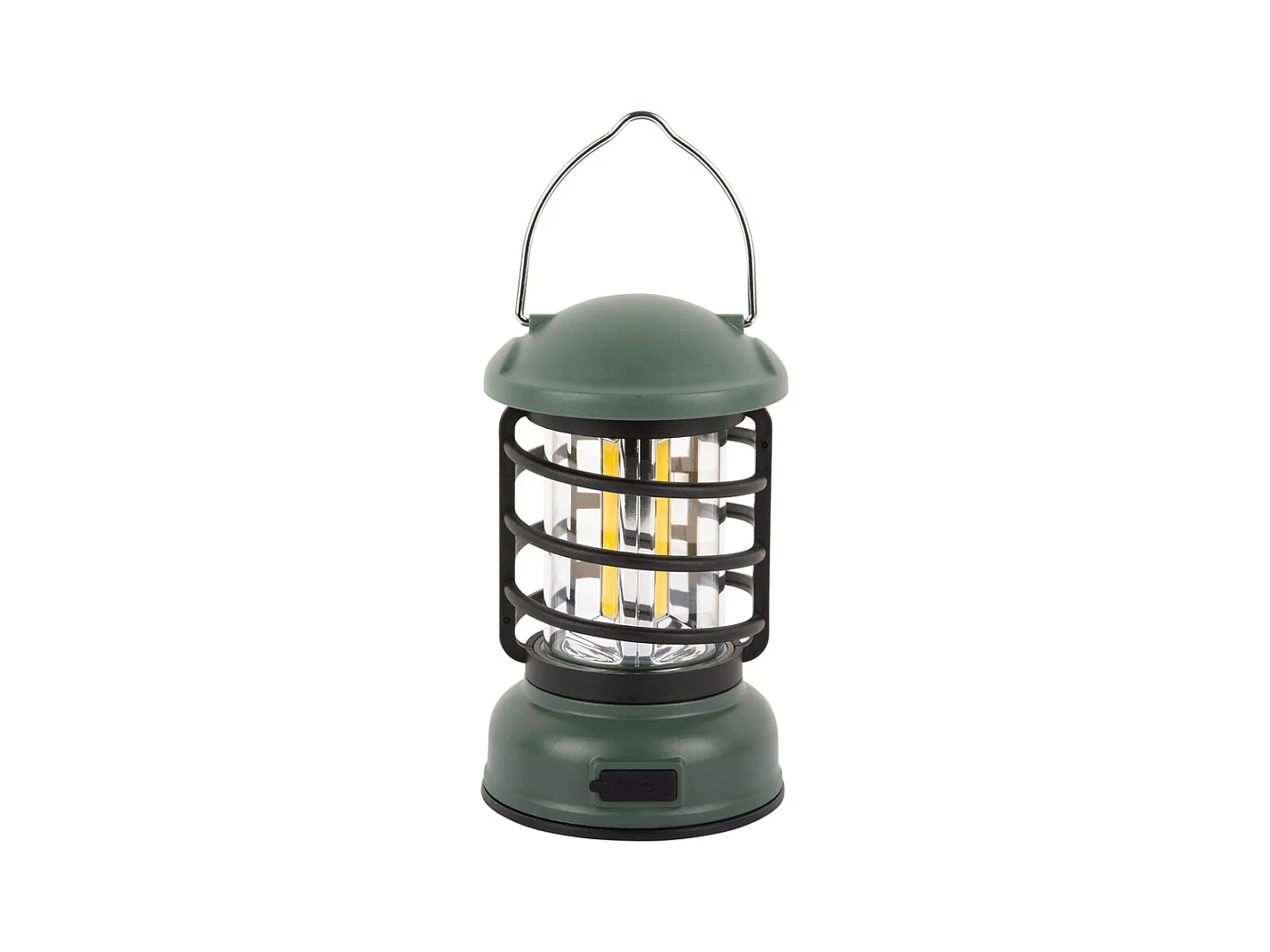 Lampe de table Lanterne de camping LED - Vert jungle