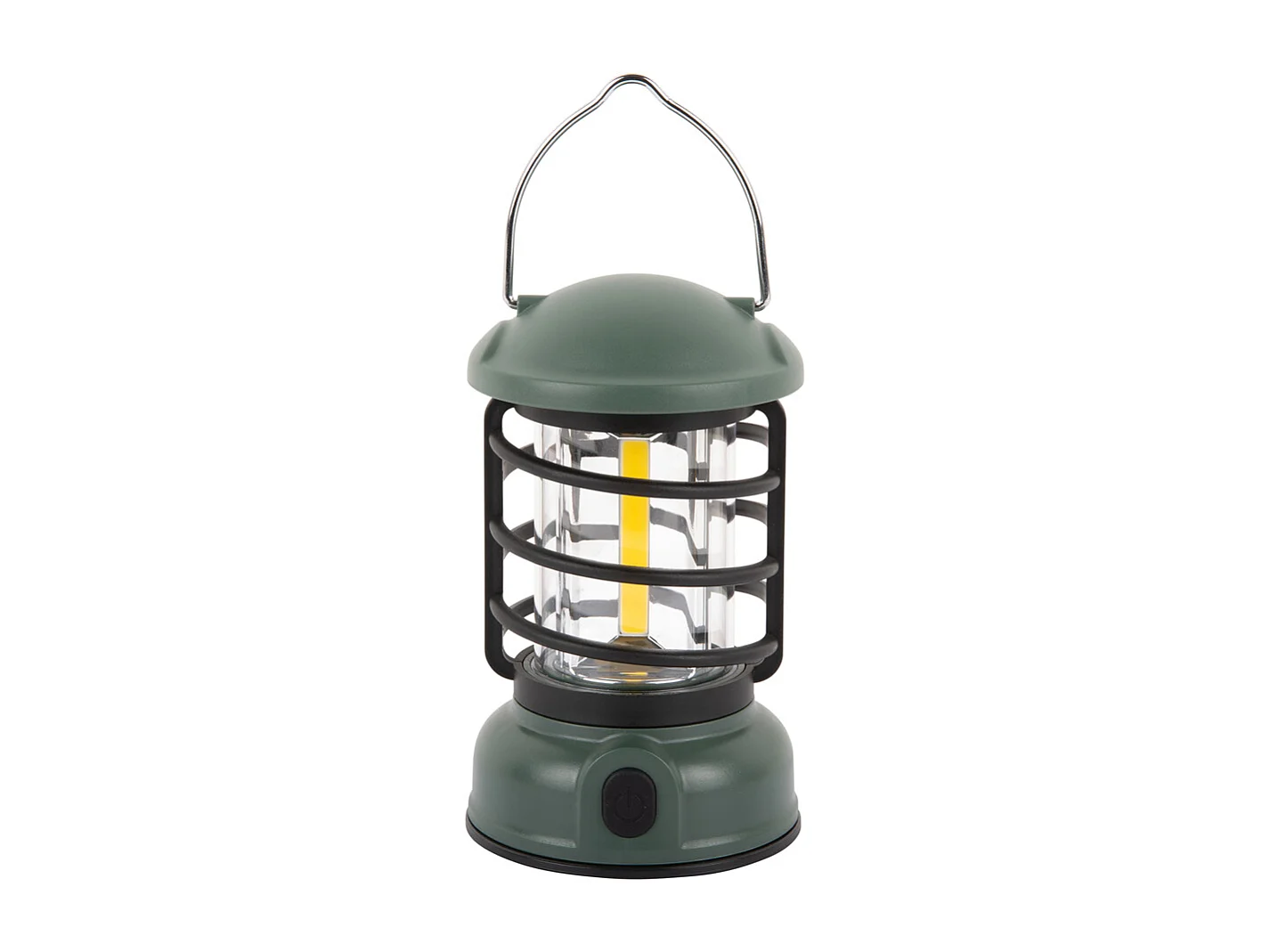 Lampe de table Lanterne de camping LED - Vert jungle