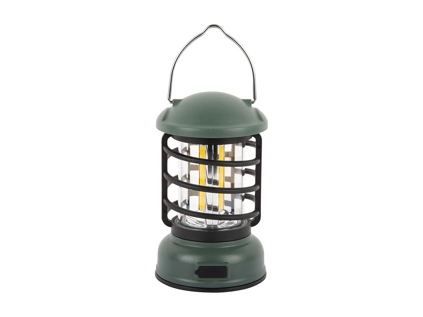 Lampe de table Lanterne de camping LED - Vert jungle