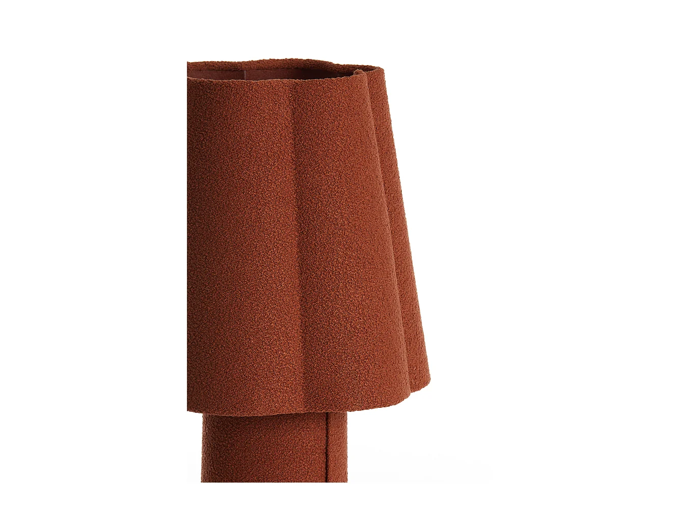 Lampe de table MUSABY - Ø25x50cm - Orange