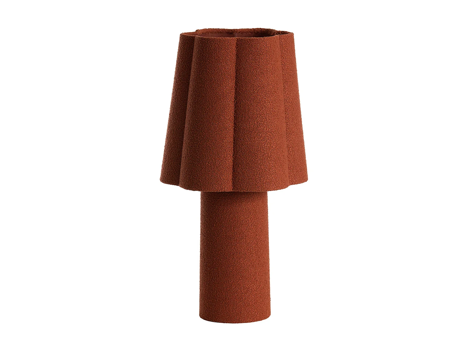 Lampe de table MUSABY - Ø25x50cm - Orange