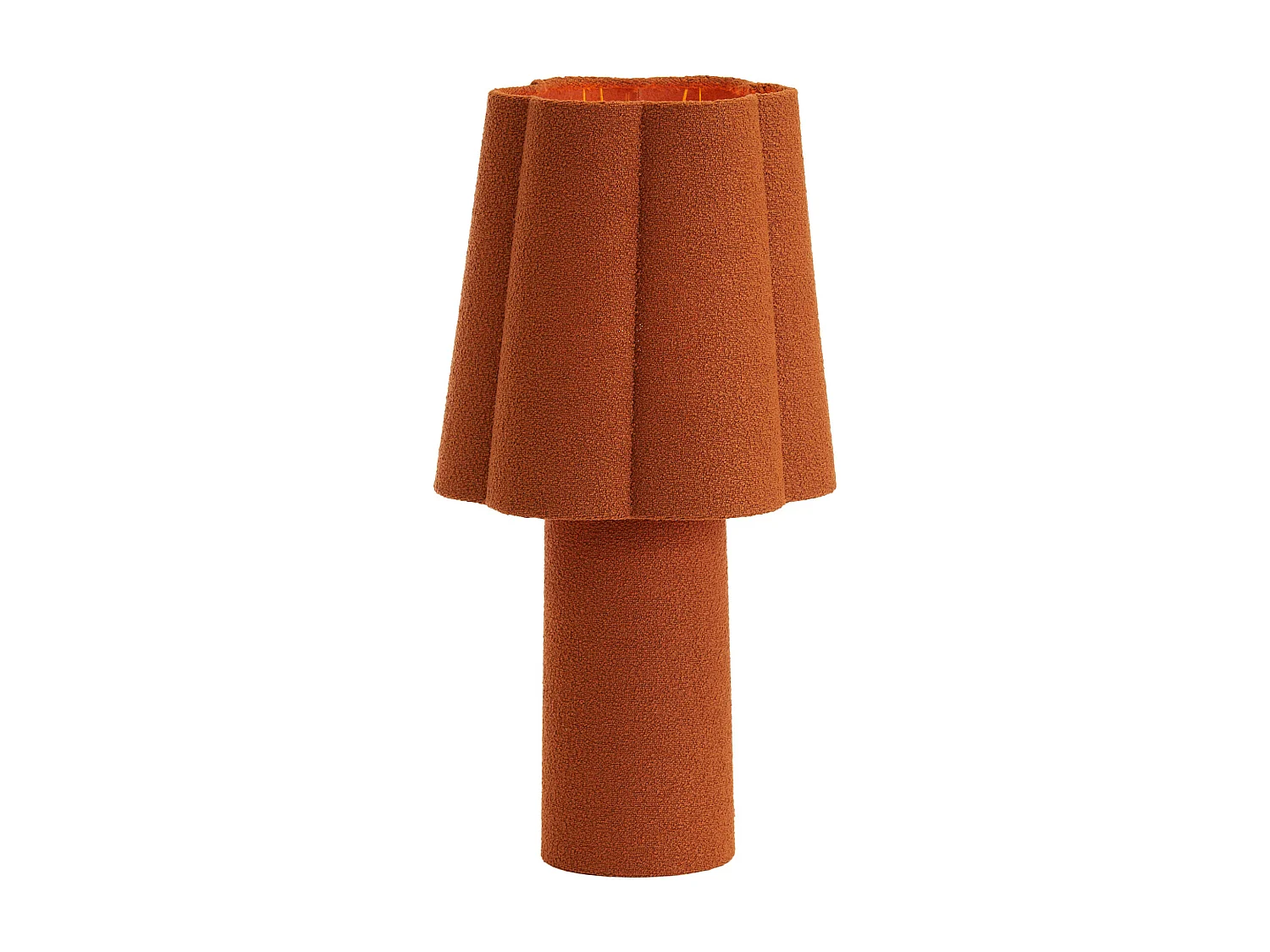 Lampe de table MUSABY - Ø25x50cm - Orange