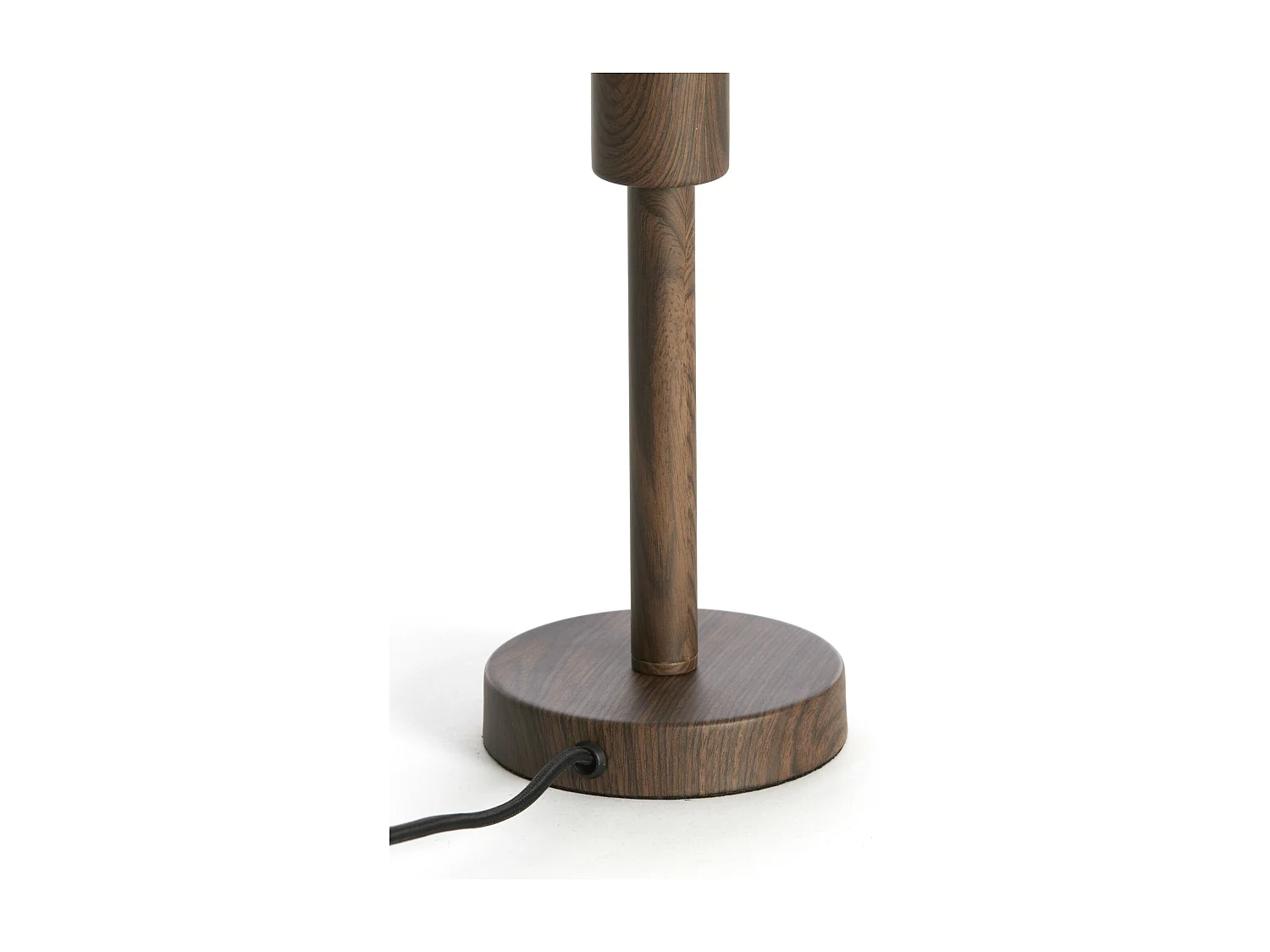 Pied de lampe WASHINGTON - Ø12x26cm - Marron