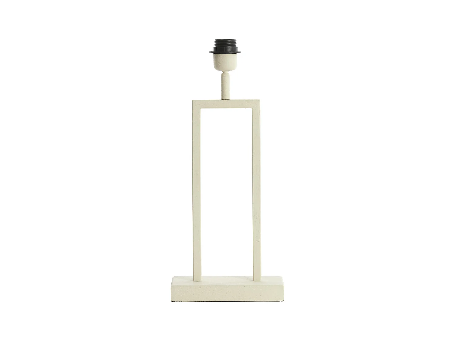 Pied de lampe SHIVA - 20x10x41cm - Blanc