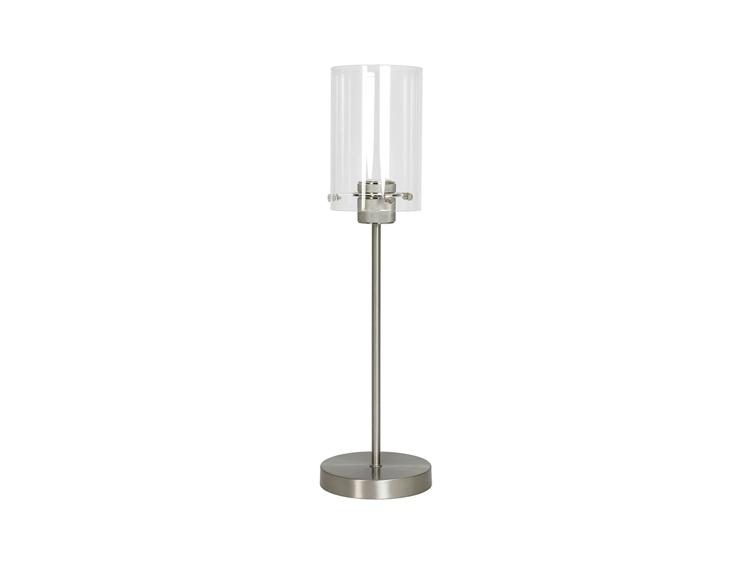 Tafellamp VANCOUVER - Ø15x56.5cm - Zilver