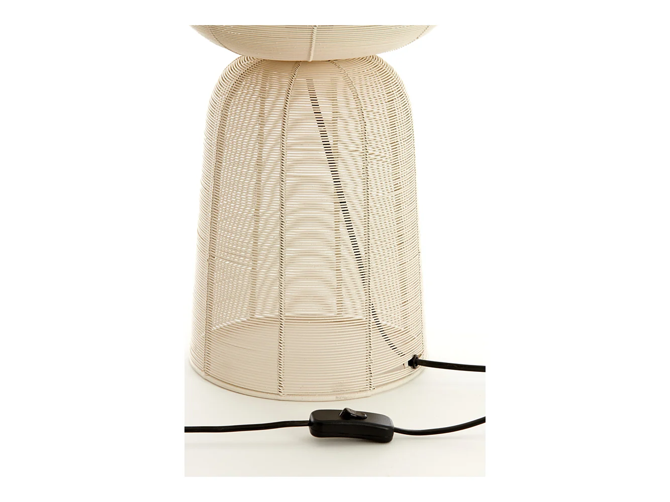 Tafellamp ABOSO - Ø24x54cm - Wit