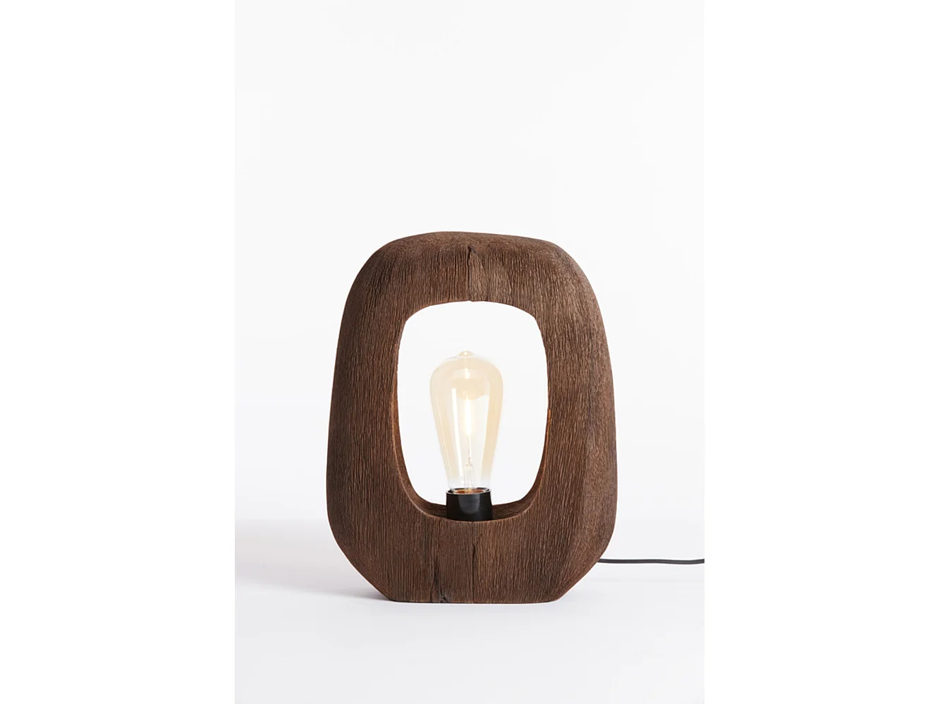 Lampe de table KELAFO - 24x8x30cm - Marron