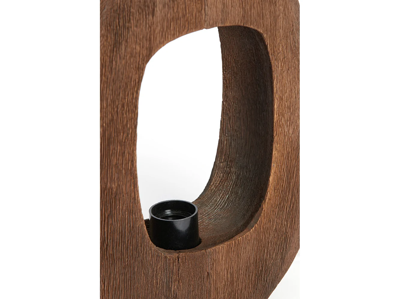 Lampe de table KELAFO - 24x8x30cm - Marron