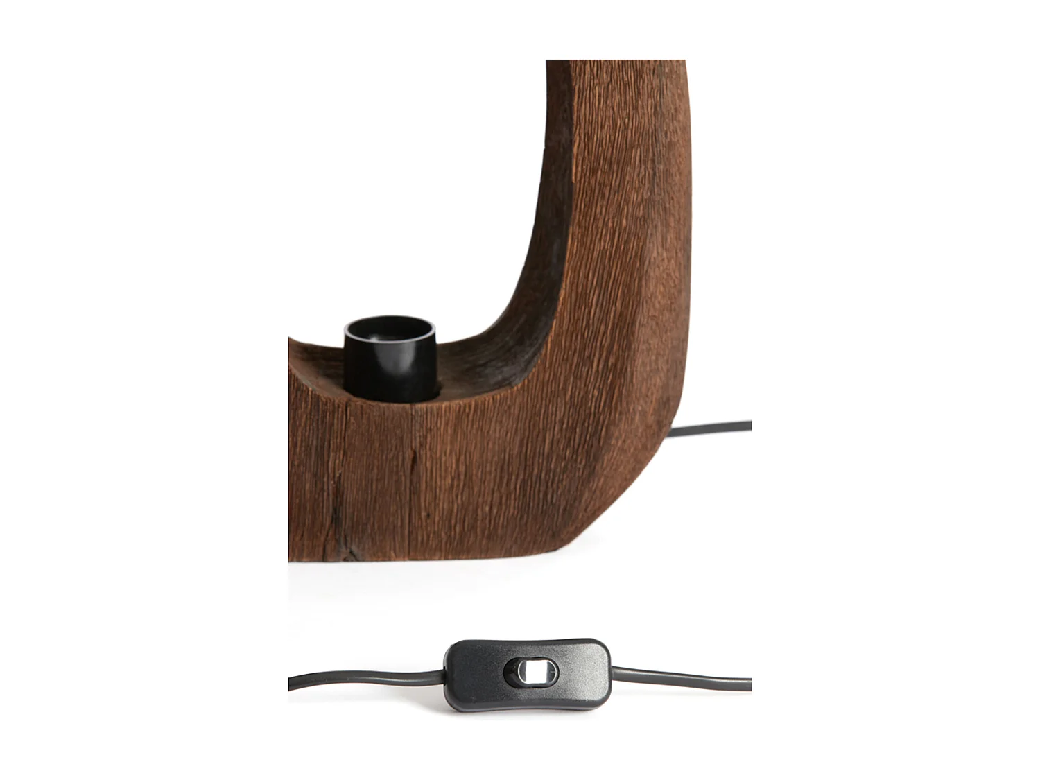 Lampe de table KELAFO - 24x8x30cm - Marron