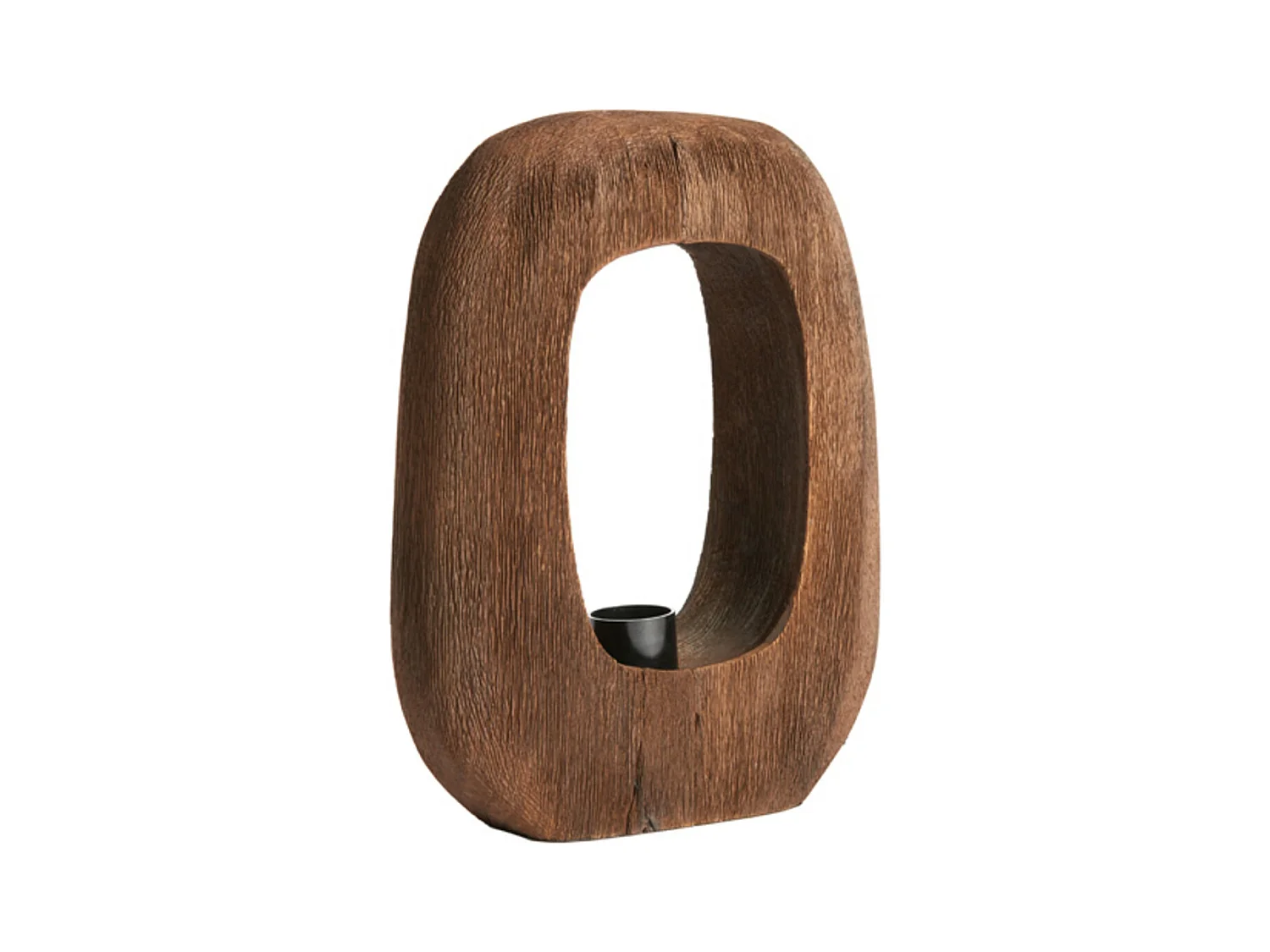 Tafellamp KELAFO - 24x8x30cm - Bruin