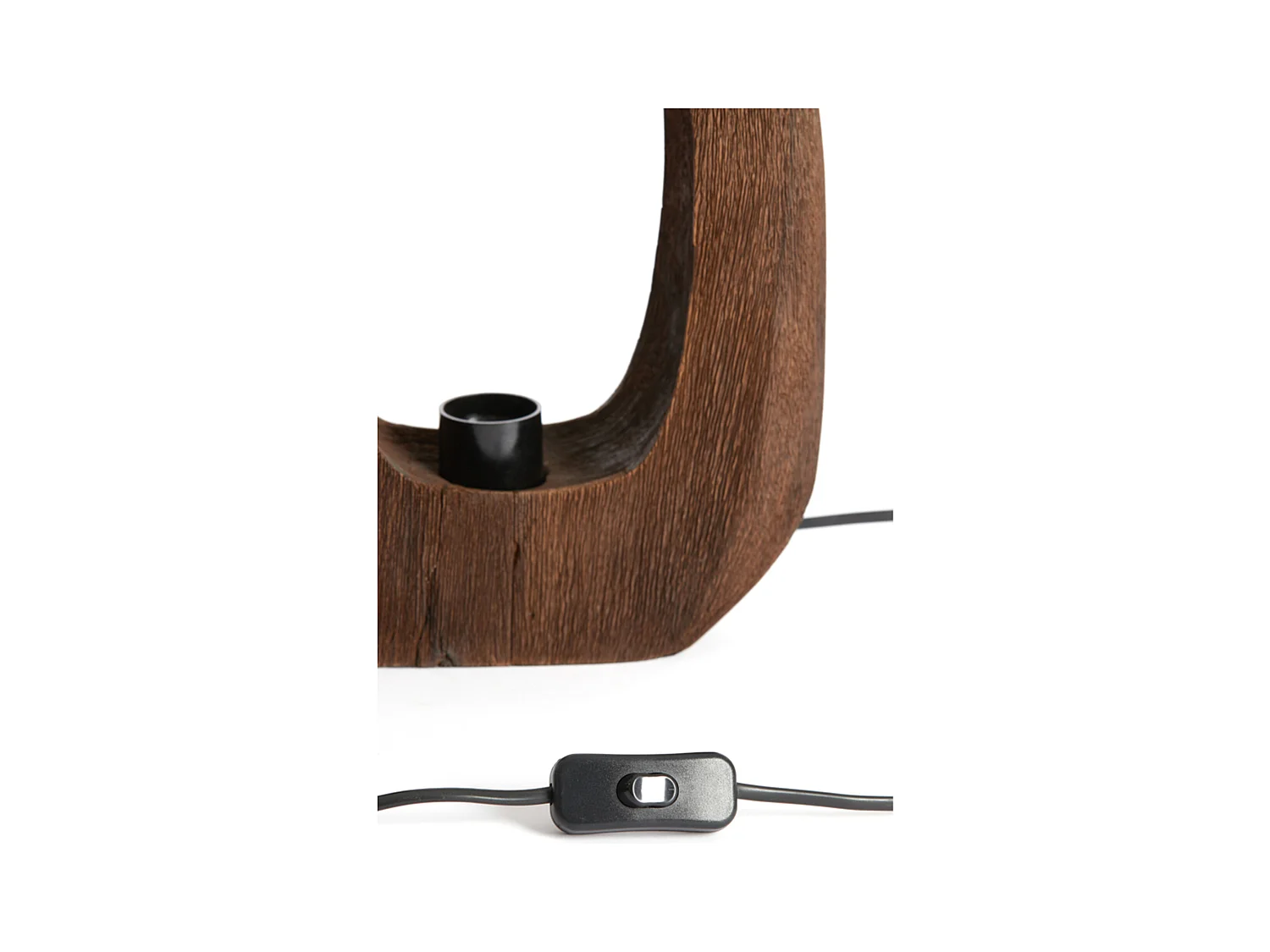 Tafellamp KELAFO - 24x8x30cm - Bruin