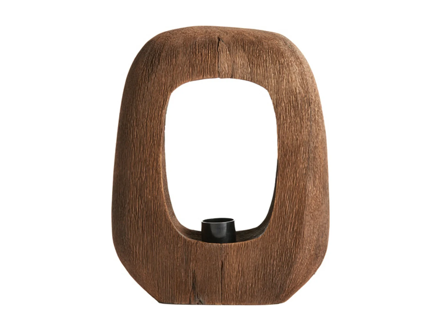 Tafellamp KELAFO - 24x8x30cm - Bruin