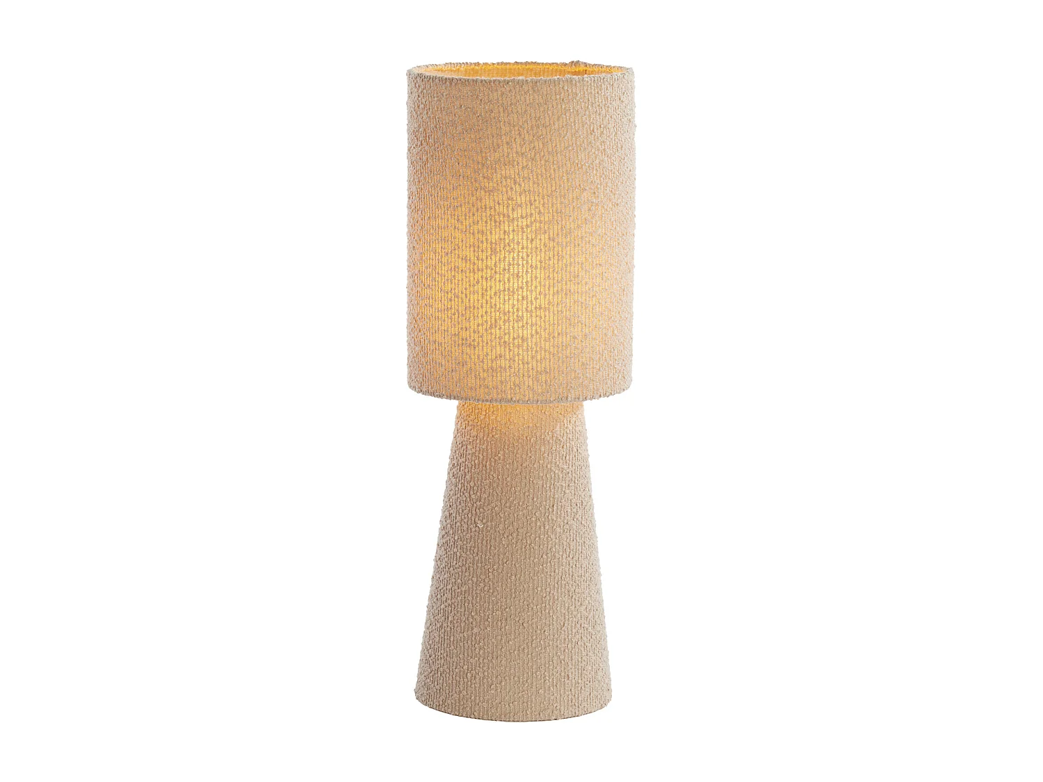 Lampe de table MICKY - Ø20x57,5cm - Marron