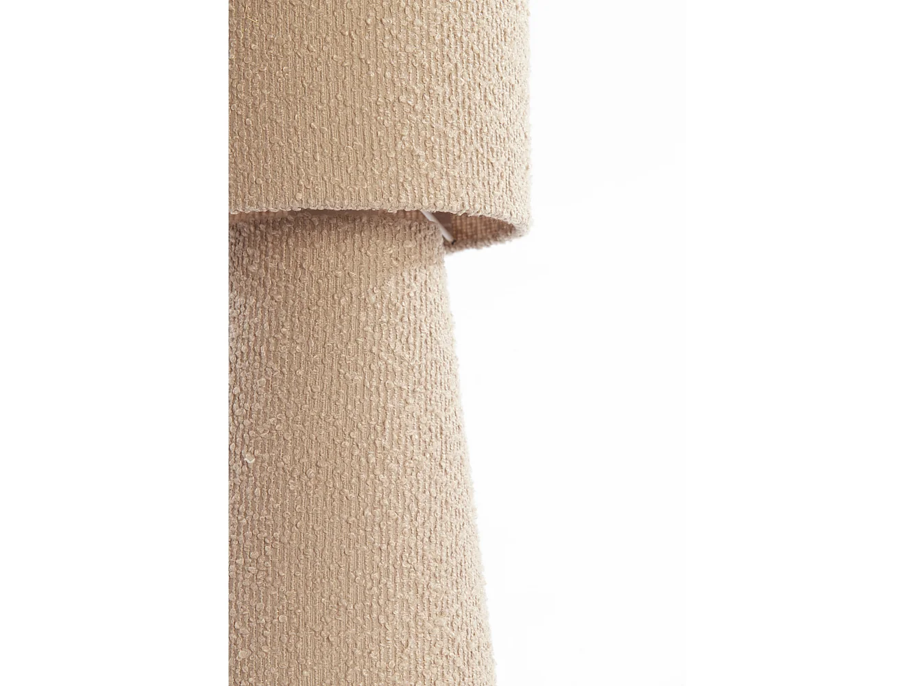 Lampe de table MICKY - Ø20x57,5cm - Marron