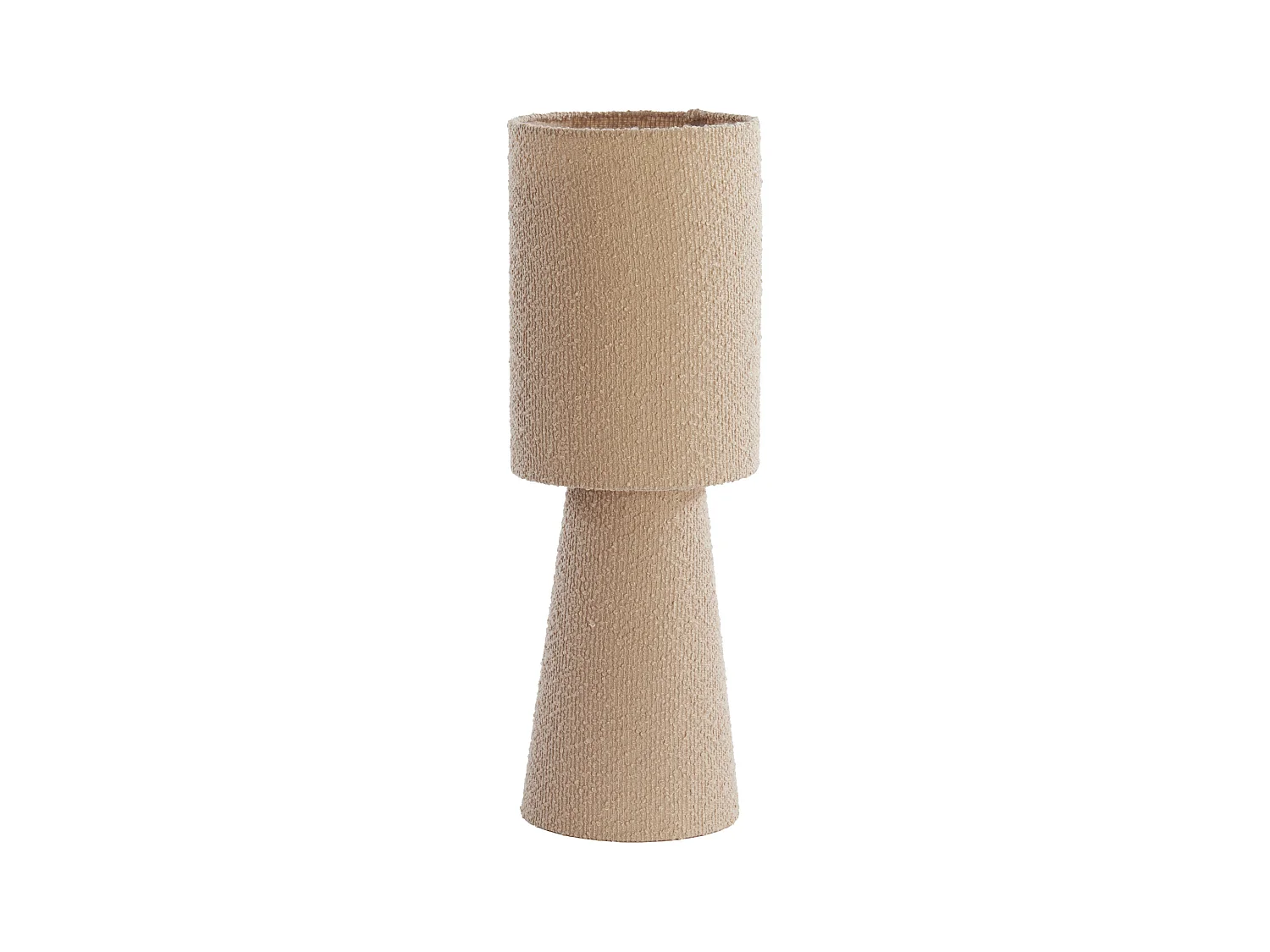 Lampe de table MICKY - Ø20x57,5cm - Marron
