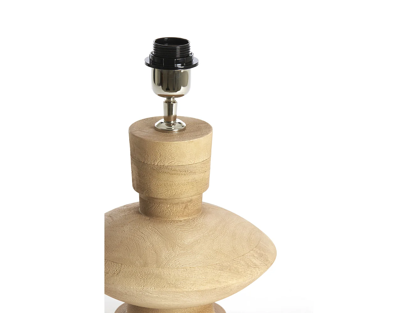 Lampvoet FIERA - Ø23x25cm - Bruin