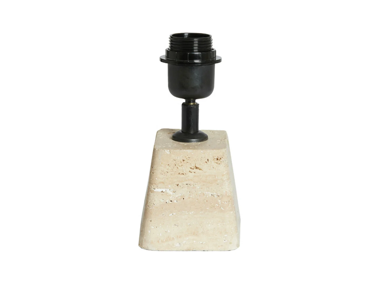 Pied de lampe KARDAN - 11x9x19cm - Marron