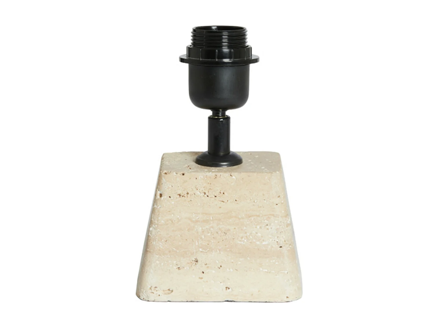 Pied de lampe KARDAN - 11x9x19cm - Marron