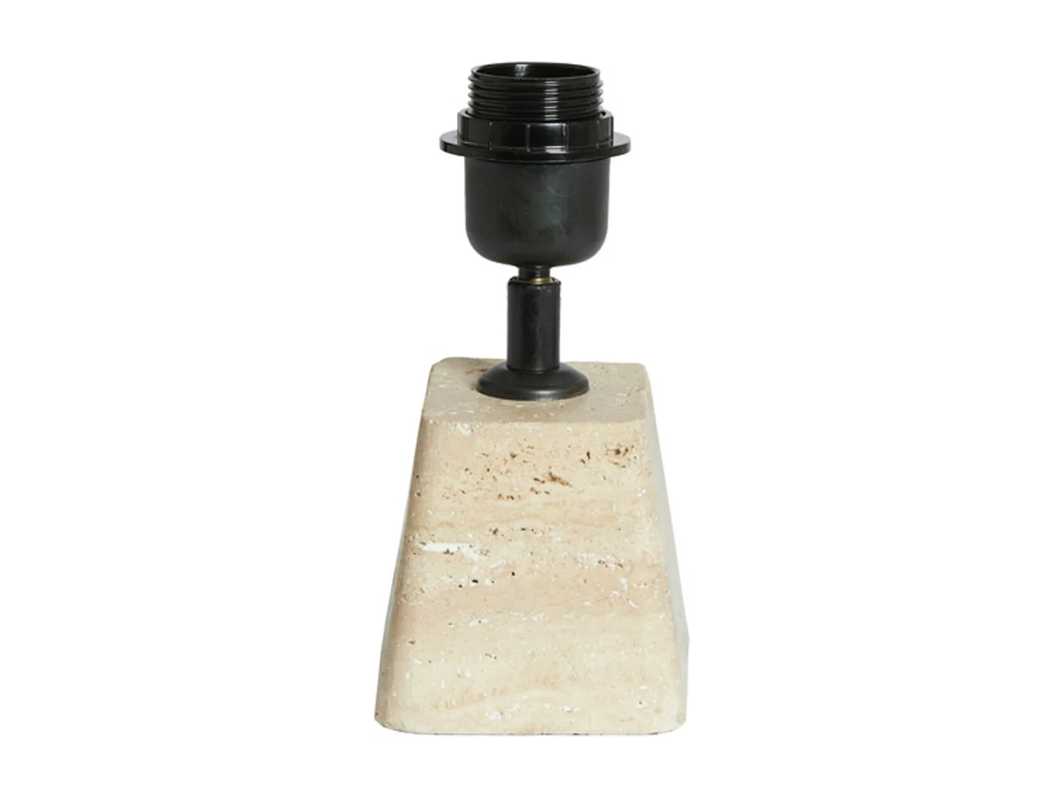 Pied de lampe KARDAN - 11x9x19cm - Marron