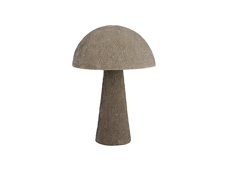 Tischlampe CHIRLO - Ø26x36cm - Grau