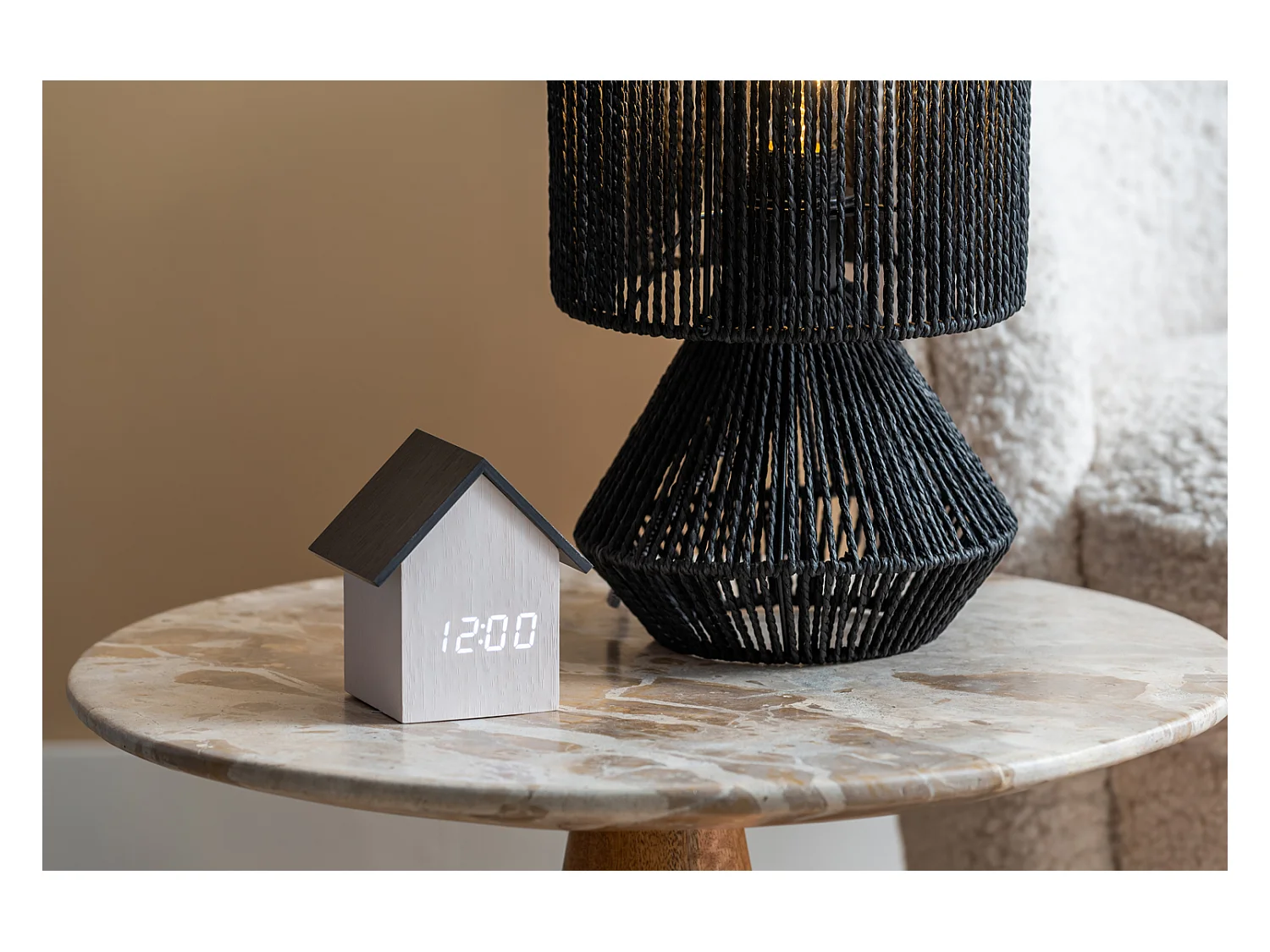 Lampe de table Forma - Noir