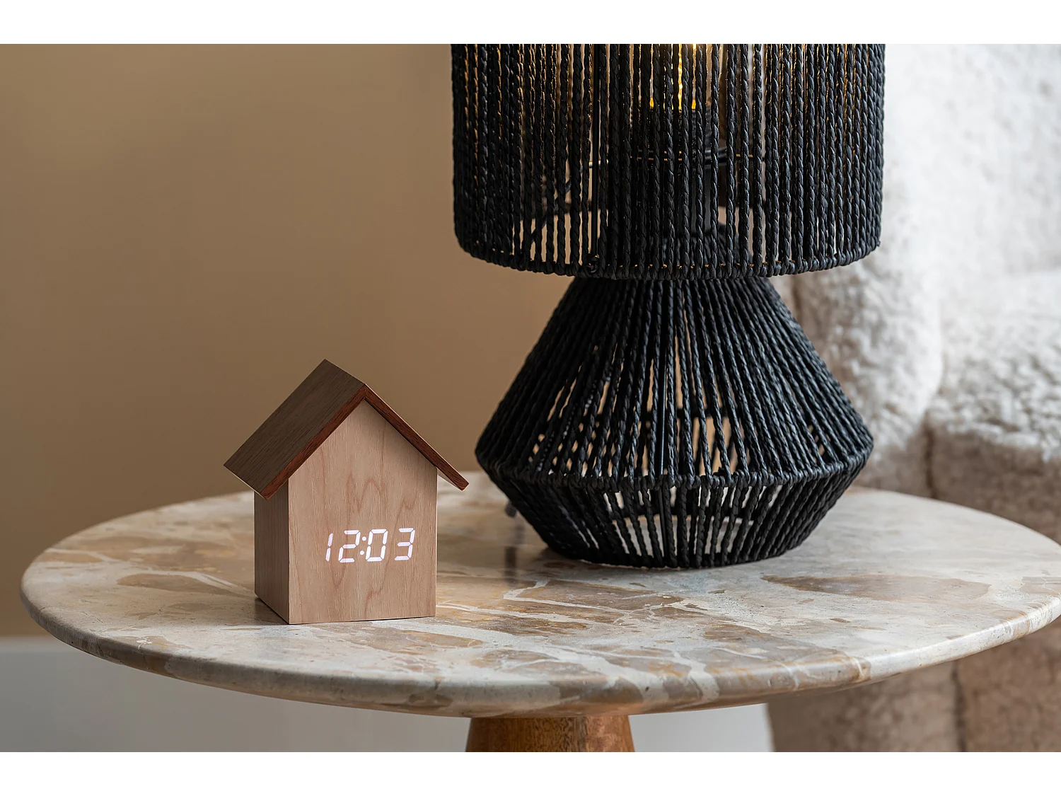 Lampe de table Forma - Noir