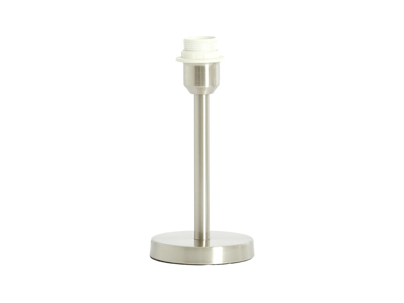 Pied de lampe WASHINGTON - Ø12x26cm - Argent