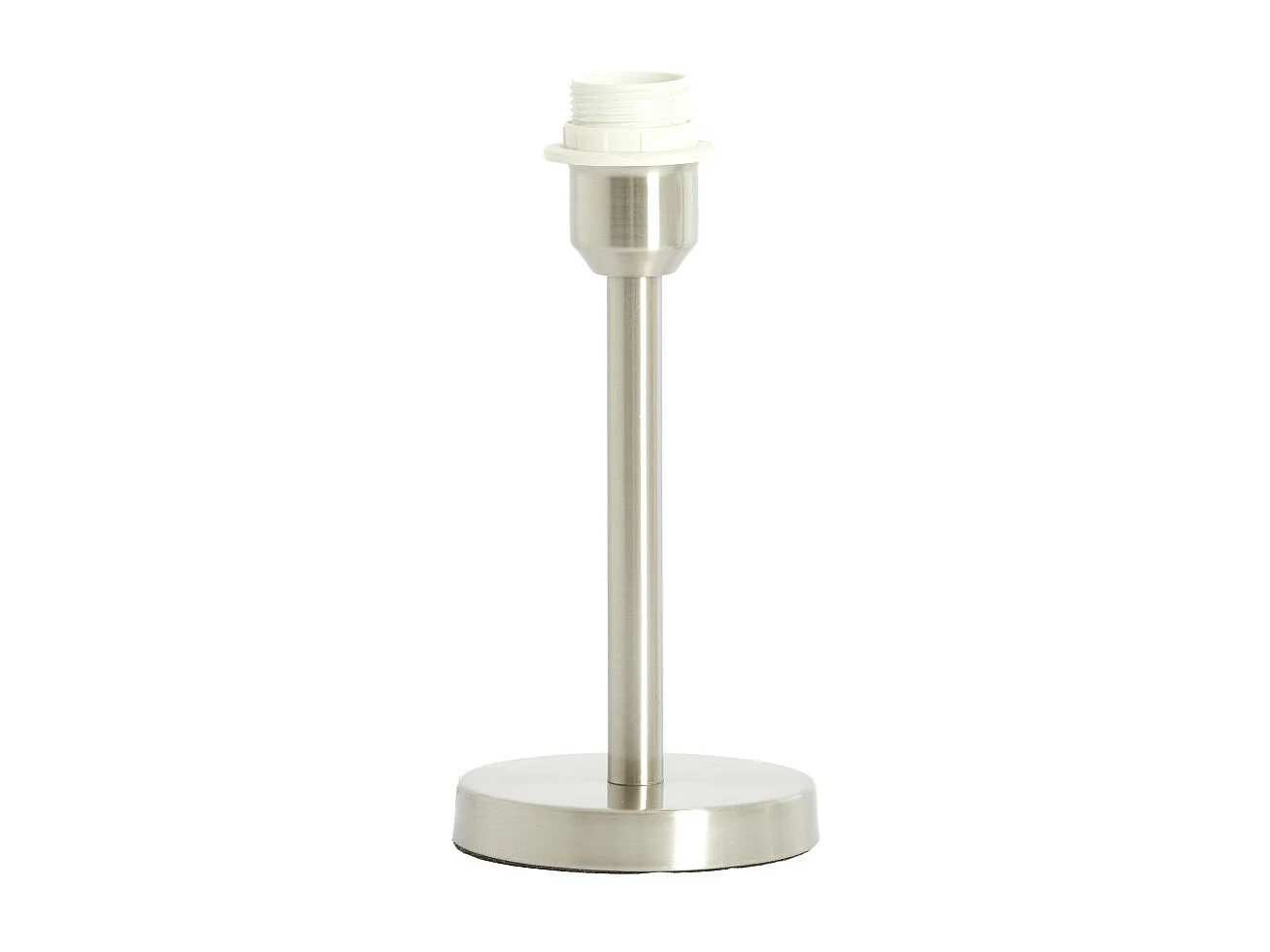 Pied de lampe WASHINGTON - Ø12x26cm - Argent