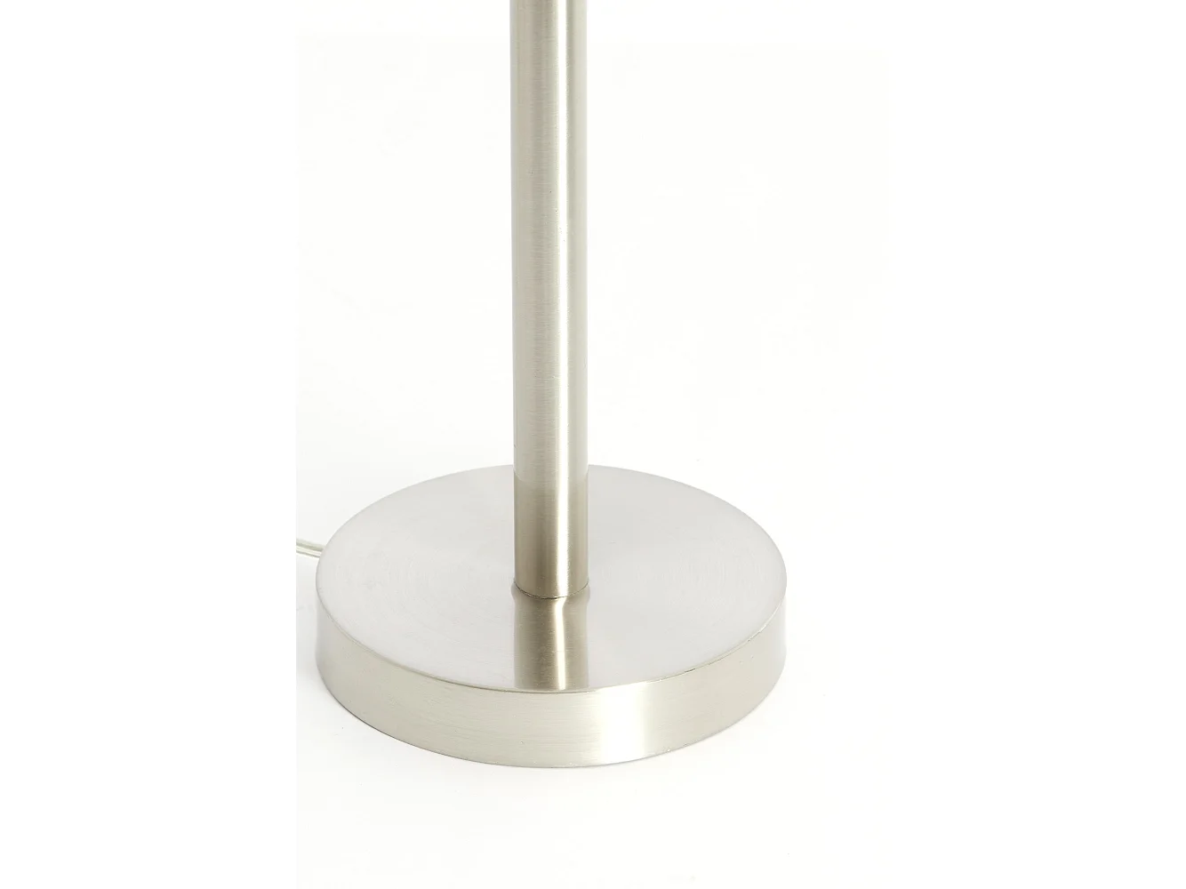 Pied de lampe WASHINGTON - Ø12x26cm - Argent