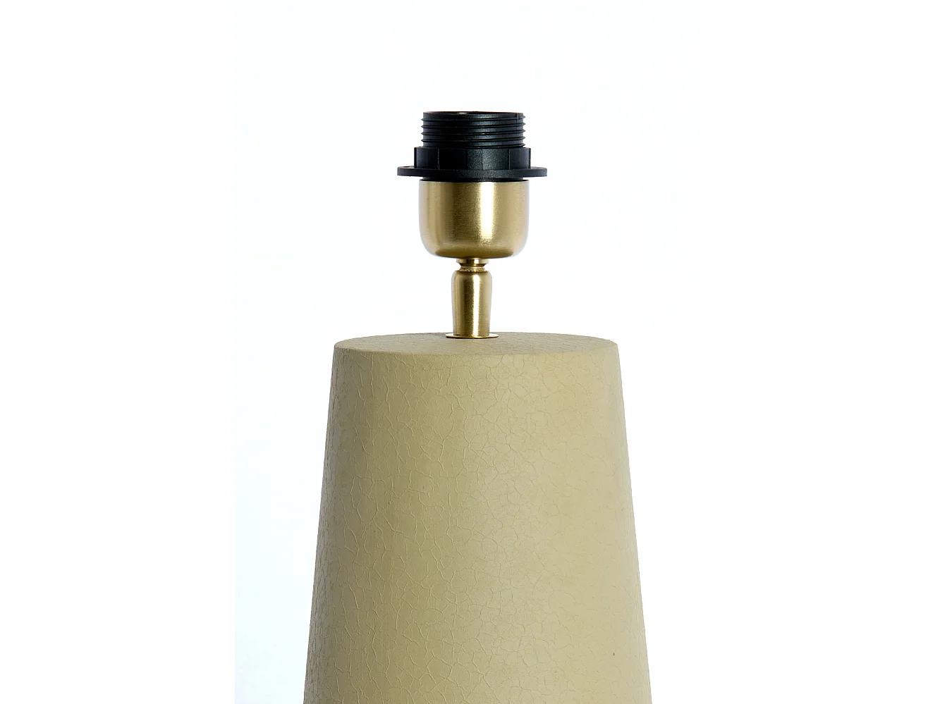 Pied de lampe YELOS - Ø18x43cm - Marron