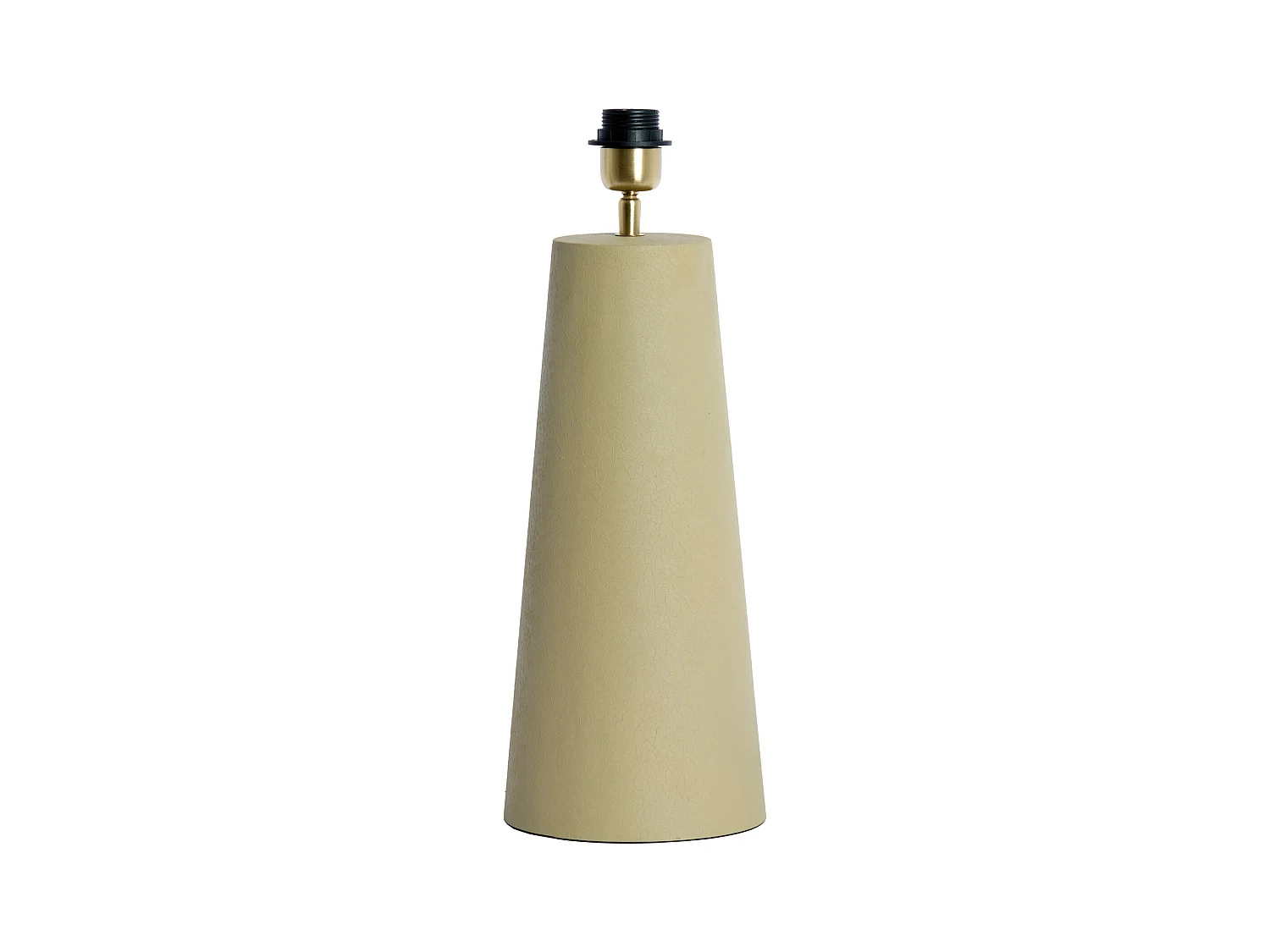 Pied de lampe YELOS - Ø18x43cm - Marron