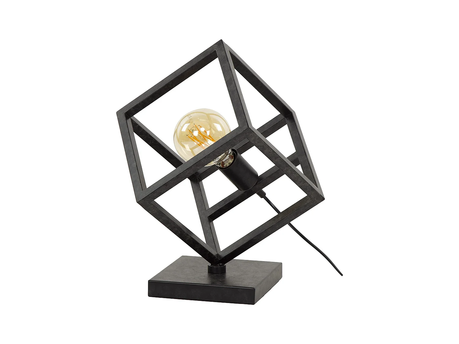 Lampe de table Cube - Anthracite