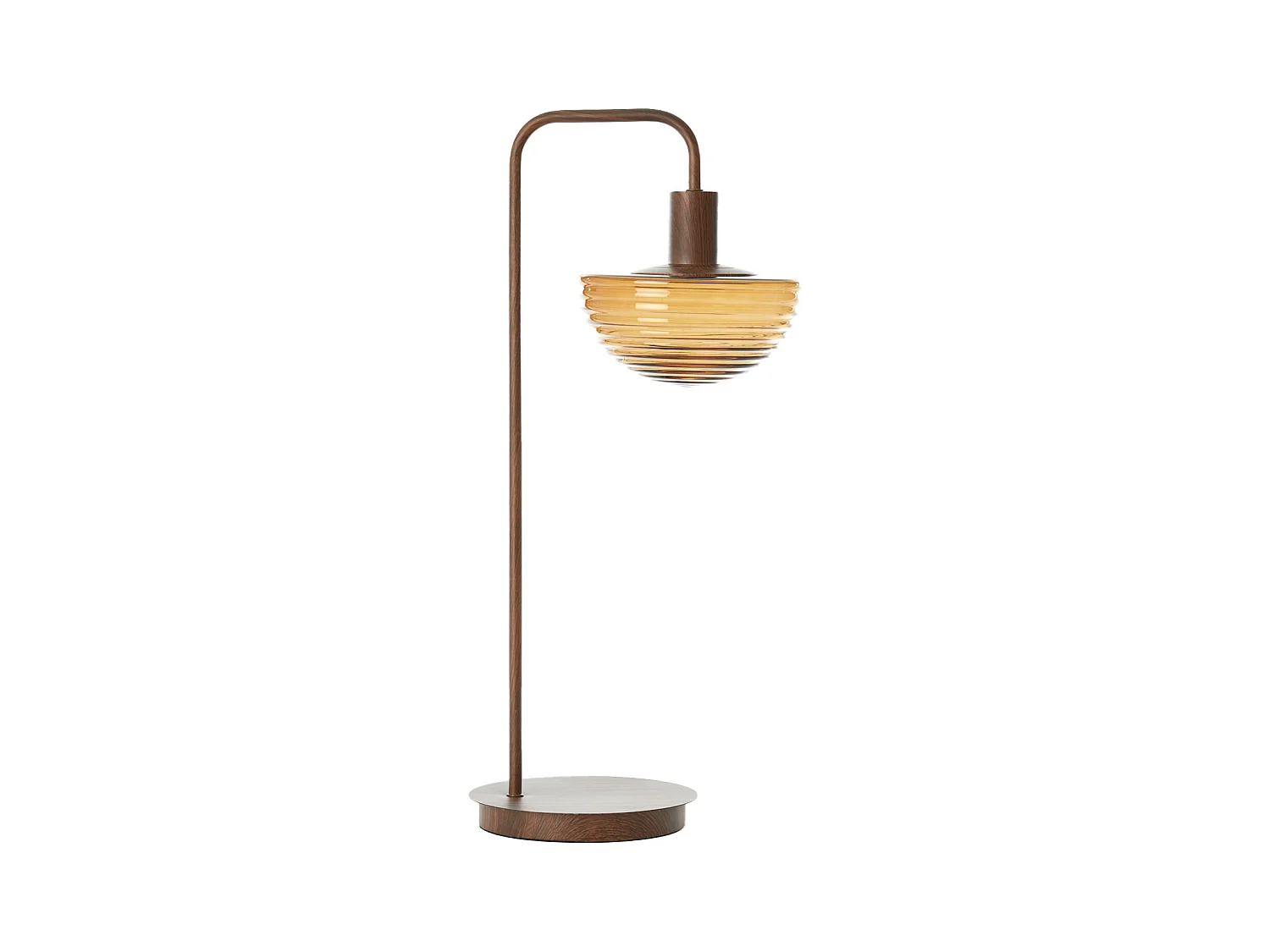 Tafellamp BAYLIE - 30x20x61cm - Bruin