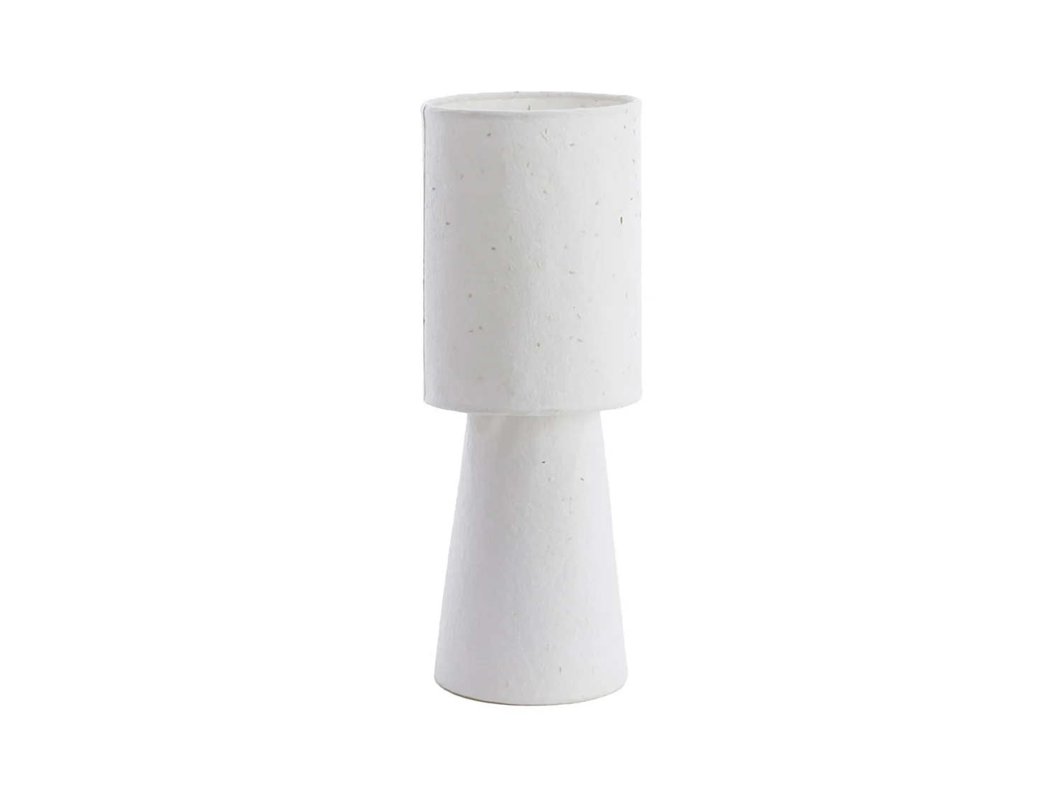 Lampe de table RAENI - Ø16x46,5cm - Blanc