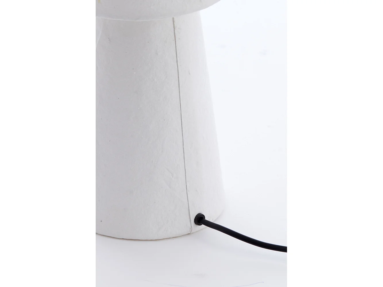 Lampe de table RAENI - Ø16x46,5cm - Blanc