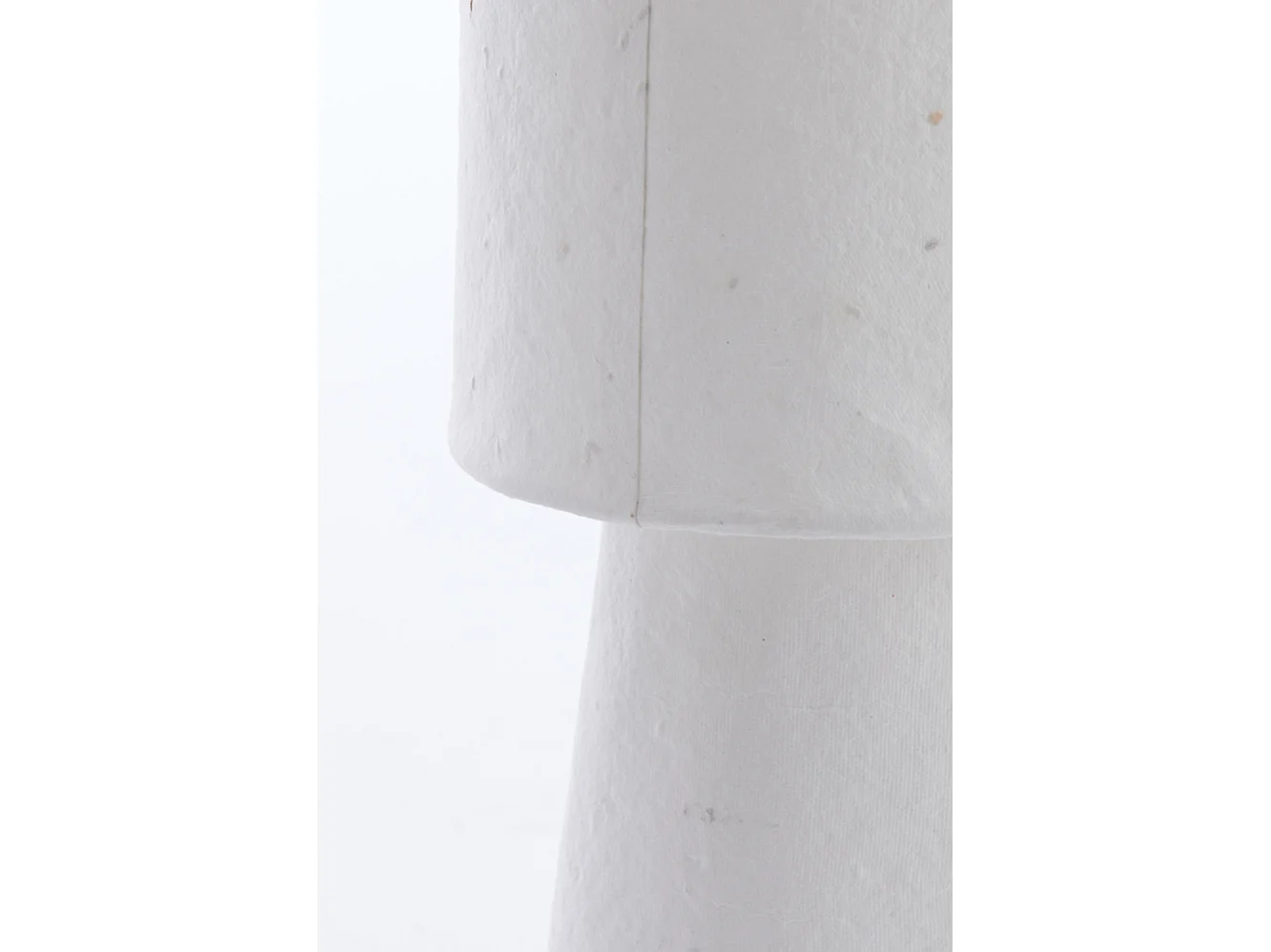 Lampe de table RAENI - Ø16x46,5cm - Blanc