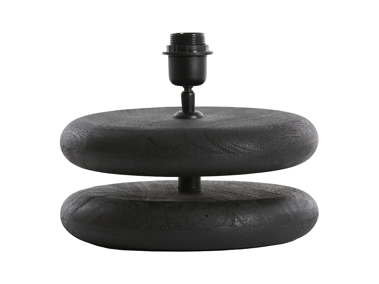 Pied de lampe EBOLI - Ø25x9cm - Noir