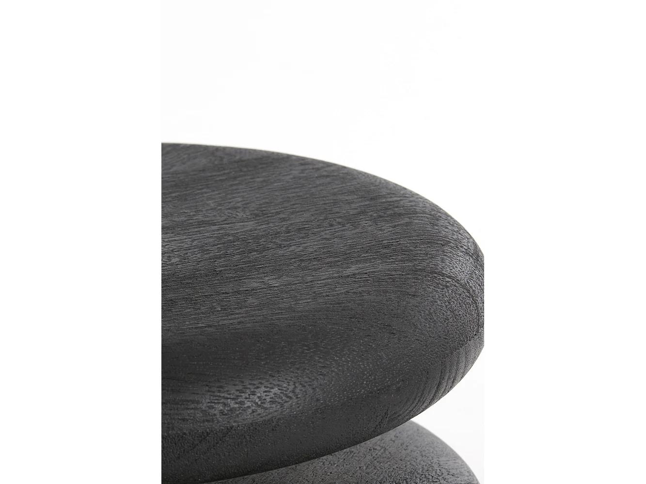 Lampvoet EBOLI - Ø25x9cm - Zwart