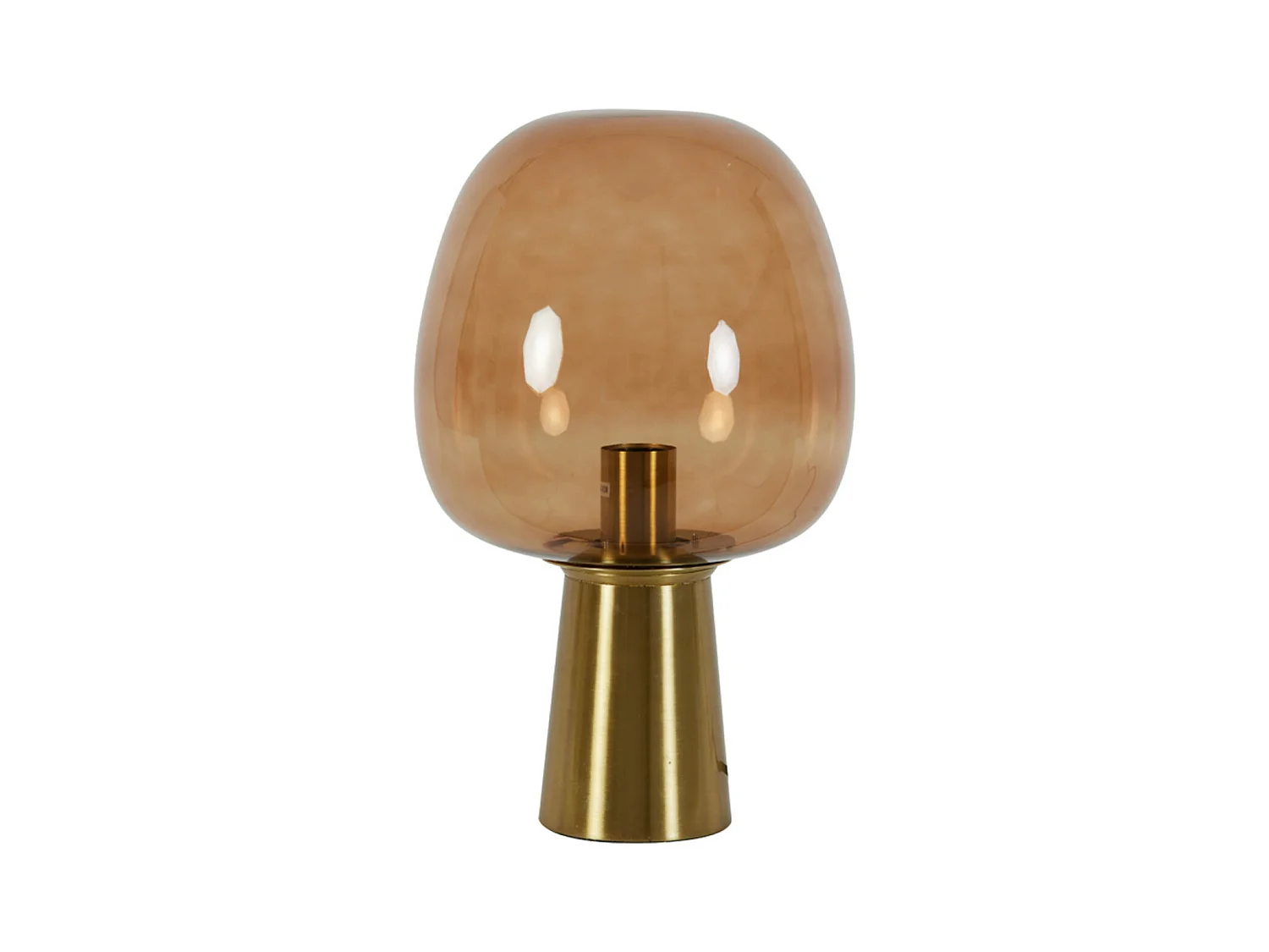 Lampe de table MAYSONY - Ø22x40cm - Marron