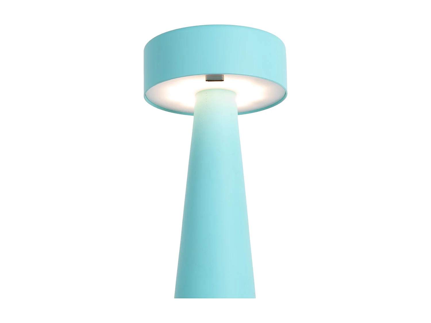 Lampe de table Mini LED Ring - Bleu turquoise