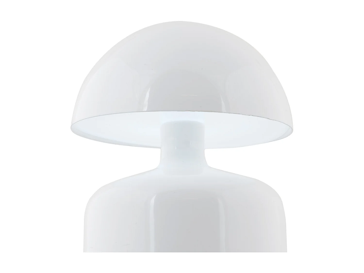 Lampe de table Impetu LED - Plaqué blanc