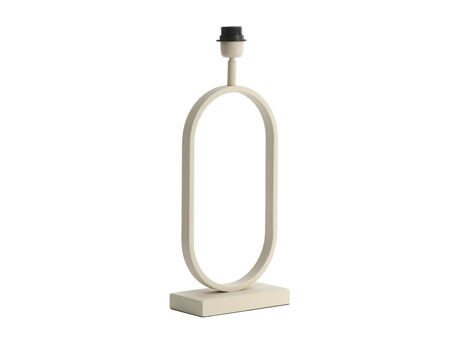 Pied de lampe JAMIRI - 20x10x45cm - Blanc