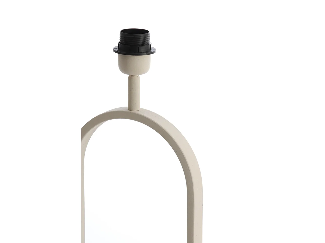 Pied de lampe JAMIRI - 20x10x45cm - Blanc